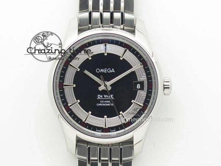 0428 Planet Ocean 2016 43.5mm SS Blue Bezel OM 1:1 Best Edition Blue Dial on SS Bracelet A8900 V WellDesigned 8029